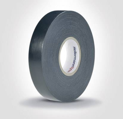 HellermannTyton 711-10402 HTAPE-POWER820-EPR-BK (9.1) клейка стрічка (Д x Ш) 9,1 м x 19 мм 9,1 м 1 шт.