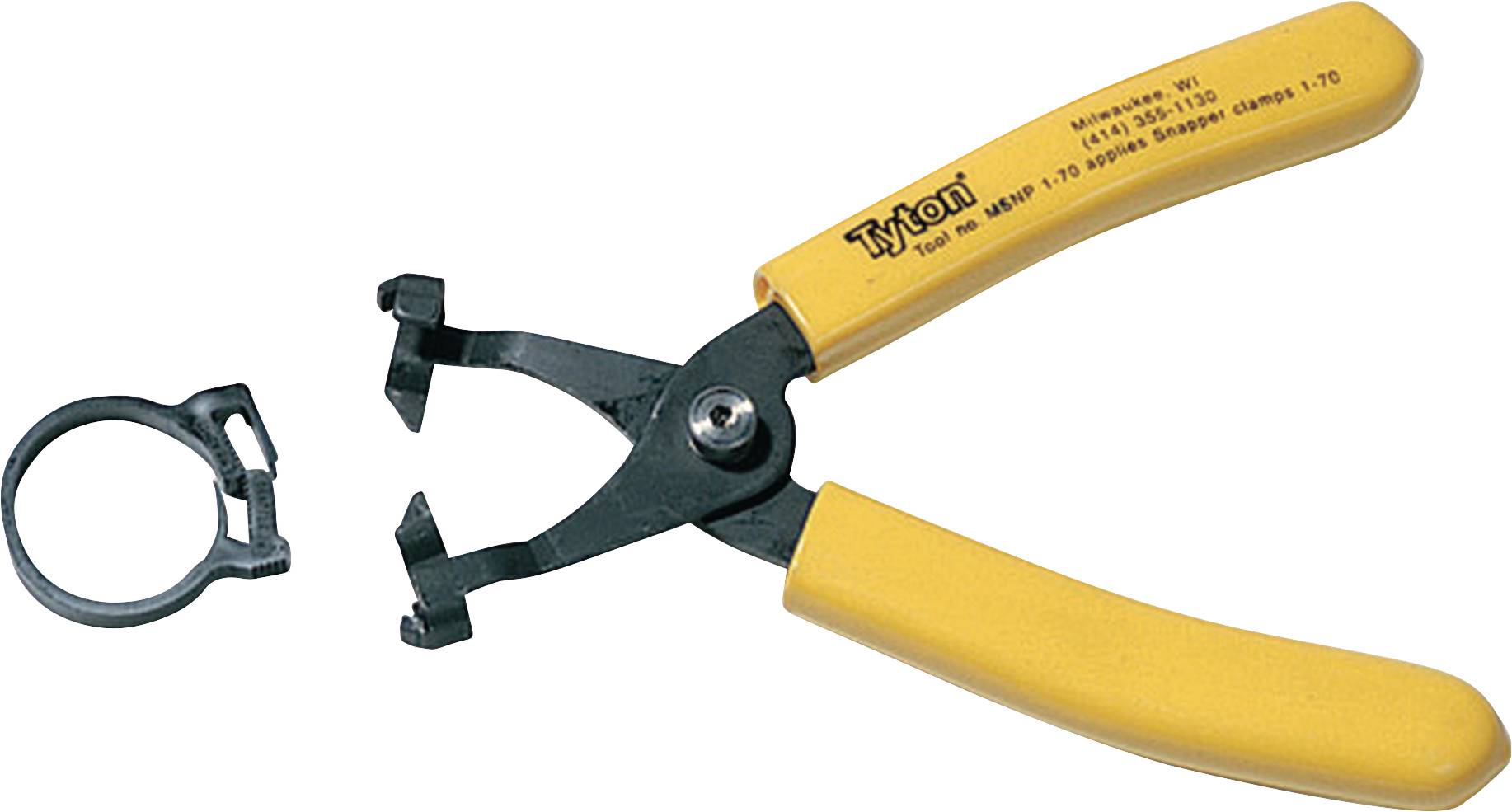 HellermannTyton 191-01700 MSNP1-70-MET/PL-YE