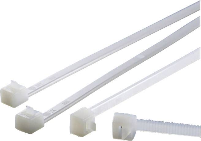 Кабельні стяжки HellermannTyton RELK2I-PA66-BK 115-06760, поліамідні, 100 шт.