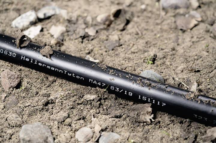 HellermannTyton 323-20080 Термоусадочна трубка з клеєм MA47-8/2-PO-X-BK, 4:1, 8мм до 2мм, 1м