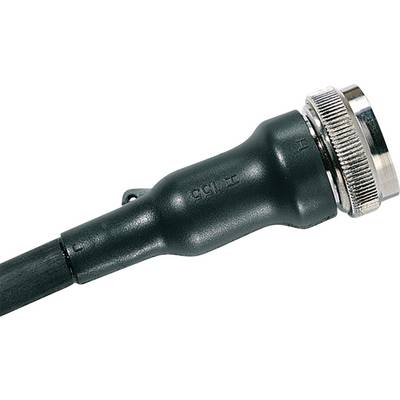 Czarny kabel przyłączeniowy z metalowym wtykiem i wytłoczonym napisem '7.5 N 5' na kablu. Odpowiedni do połączeń elektronicznych.