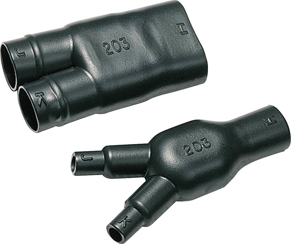 Термоусадочна деталь HellermannTyton 402-06180 206-1-G-PO-X-BK, 1 шт.