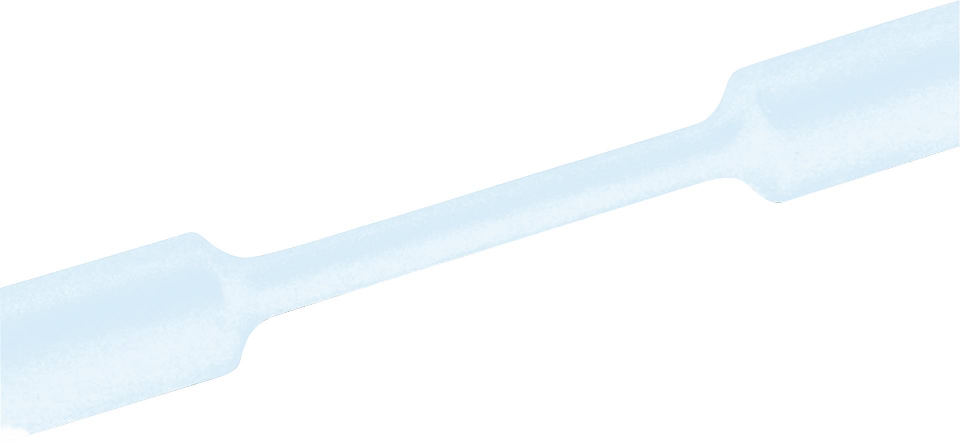 Термозбіжна трубка HellermannTyton 333-31203 без клею TF34-12/4-PO-X-CL, 3:1, від 12 мм до 4 мм, 1 м