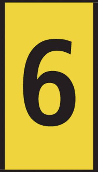 Маркер для кабелів HellermannTyton WIC0-6-PA66-YE 561-00664, 200 шт.