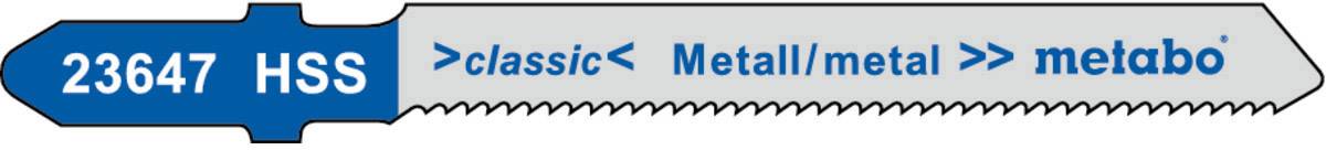 5 металевих полотен для лобзика Metabo 51 Metabo 623647000 5 шт.