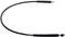 Elastyczny, długi przewód z odporną osłoną, który posiada złącza na obu końcach. Przedstawiony w wygiętym położeniu.