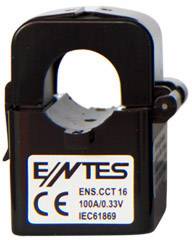 ENTES ENS.CCT-10-75-M3624 ENS.CCT-10-75-M3624 Трансформатор струму для перетворення кабелю Первинний струм 75 A Клема для кріпленн