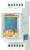 Cyfrowy licznik z wyświetlaczem pokazuje liczby '1408,10' i '192720'. Posiada zaciski przyłączeniowe na górze i na dole.