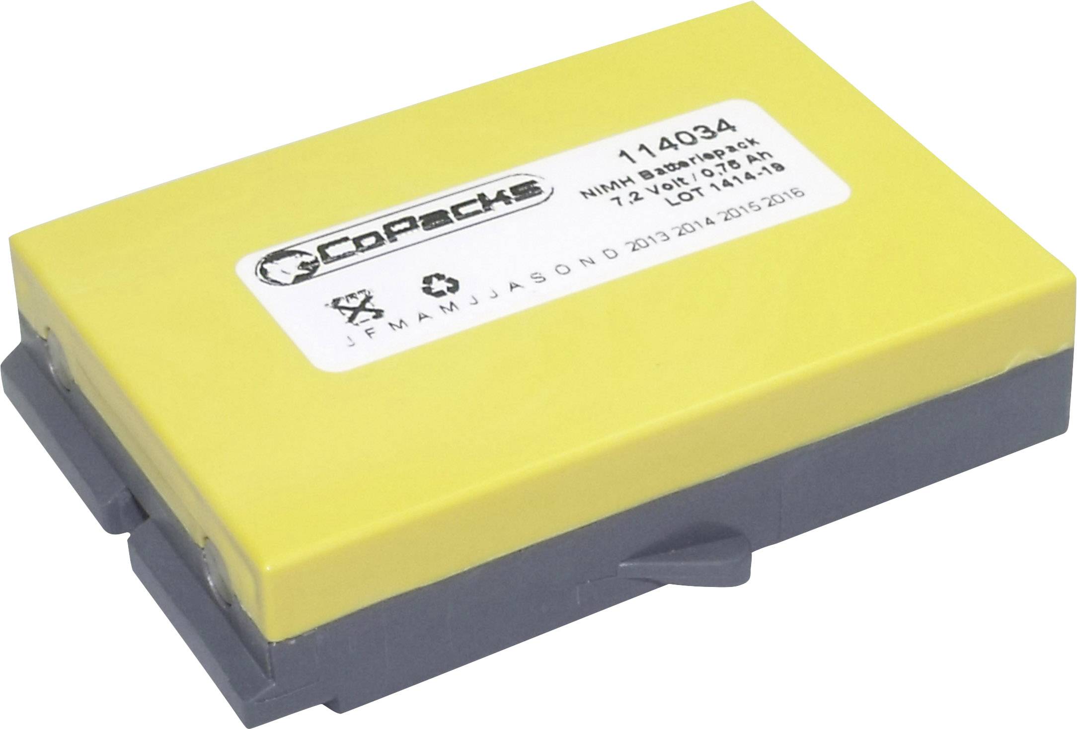 Батарейка для пульта дистанційного керування краном Copacks 7.2V 750mAh