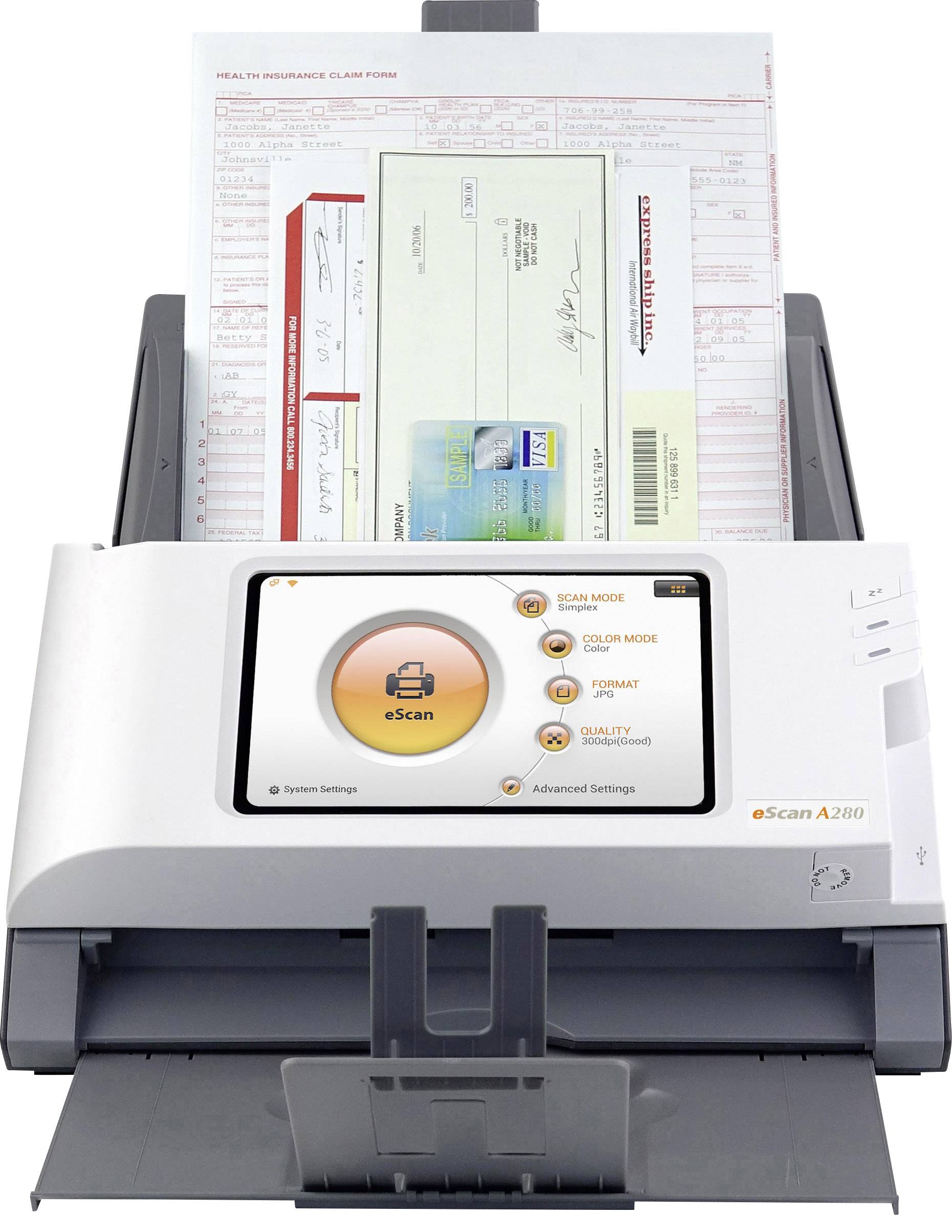 Дуплексний сканер документів Plustek eScan A280 Essential 0300 1 шт.