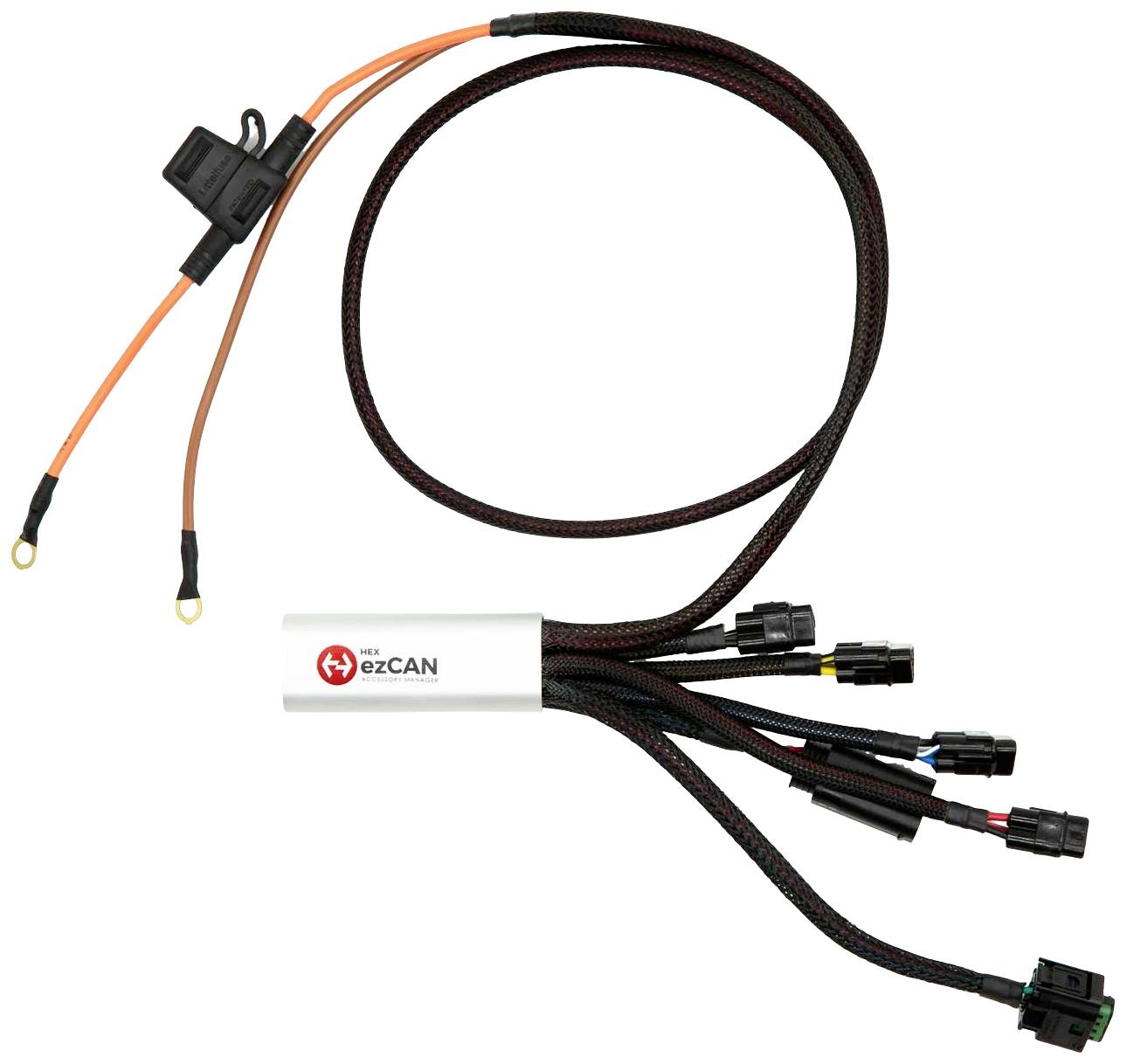 HEX ezCAN ezCAN для BMW R1200 LC 1250 LC Accessory Manager 4 канали. Підходить для (марки автомобілів): BMW (Motorrad) 76 мм x 30 