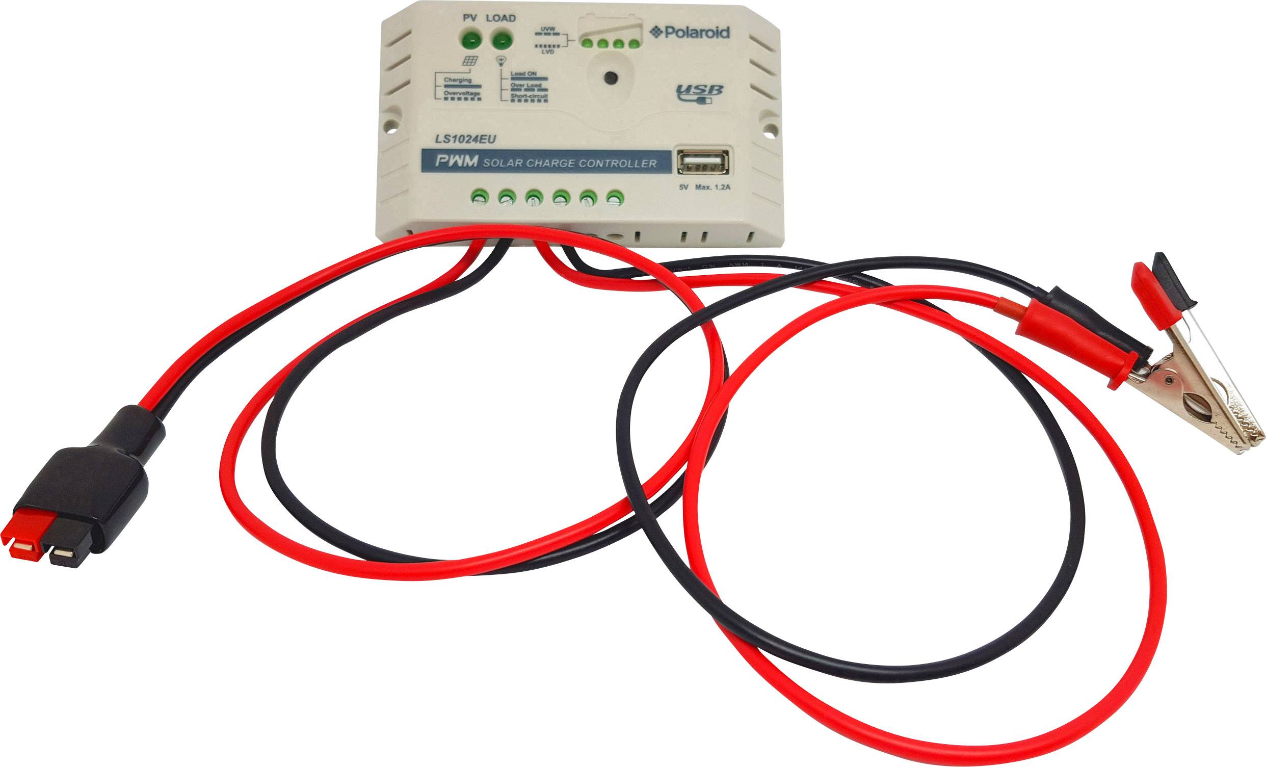 Сонячний контролер заряду Polaroid LS1024EU PWM 12V, 24V 10A
