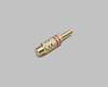 BKL Electronic 0101106 Złącze męskie RCA/Cinch, złocony, 1 szt.