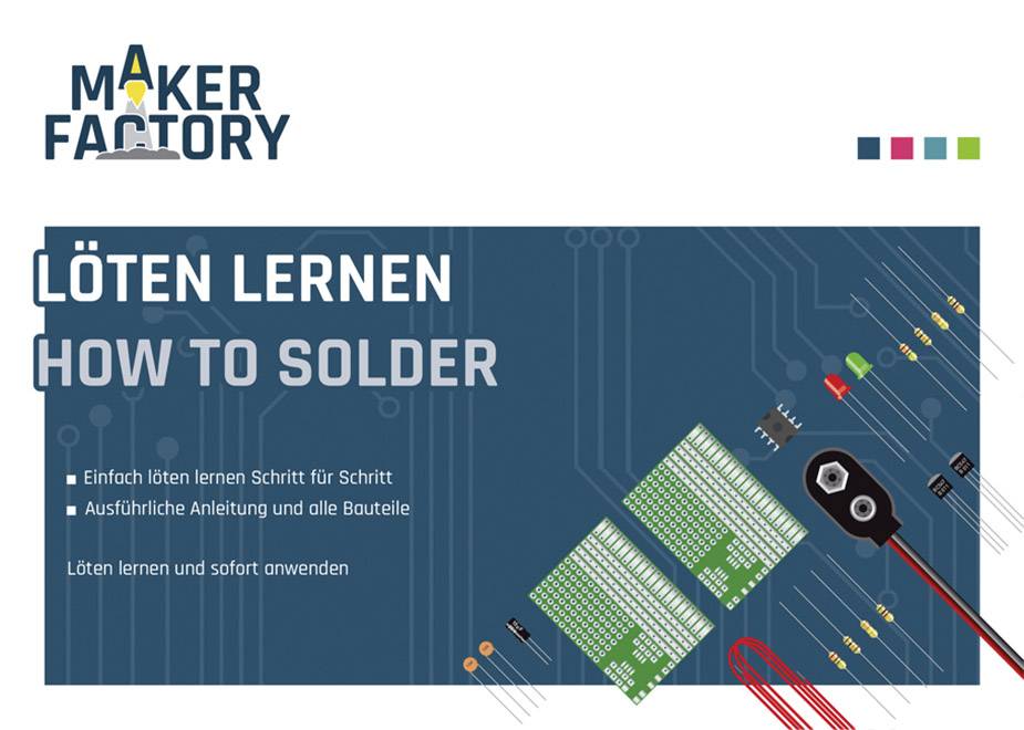 Навчальний набір для паяння MAKERFACTORY 15055 для дітей віком від 14 років