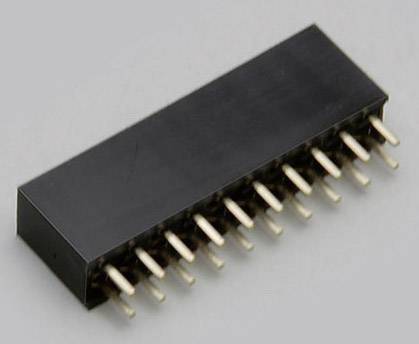 TRU COMPONENTS TC-2506355 Złącze męskie Wymiary siatki: 2 mm Ilość pinów: 14 Ilość rzędów: 2 1 szt.