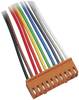 BKL Electronic 072539-O Złącze żeńskie z przewodem, wire-to-board, piny: 4, 1 szt.