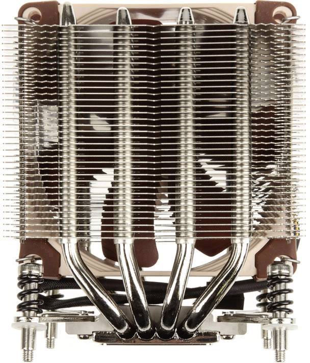 Chłodnica procesora z wieloma ciepłowodami i aluminiowymi żeberkami, przeznaczona do chłodzenia procesora, odpowiednia do stosowania w komputerach.
