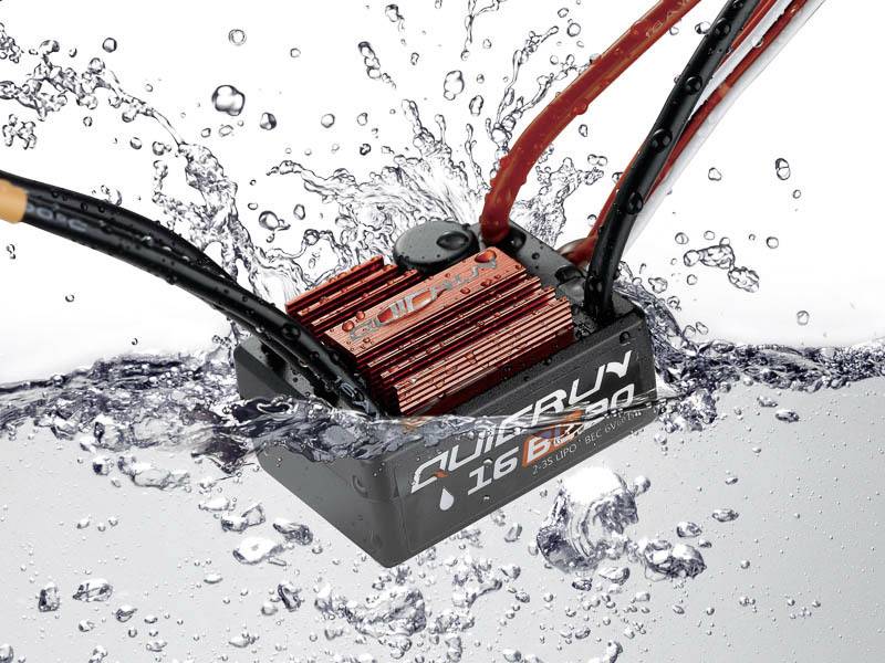 Безщітковий регулятор швидкості для моделей автомобілів Hobbywing QuicRun WP16BL30, 1 шт.