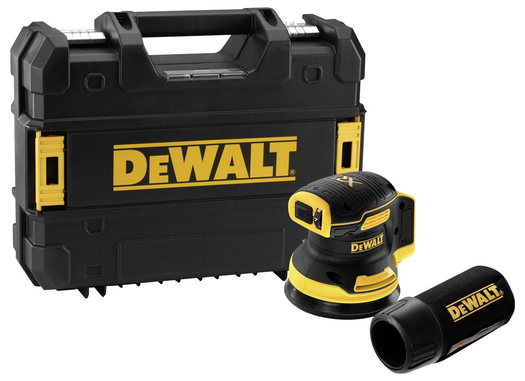 DEWALT DCW210NT DCW210NT-XJ Акумуляторна ексцентрикова шліфувальна машина