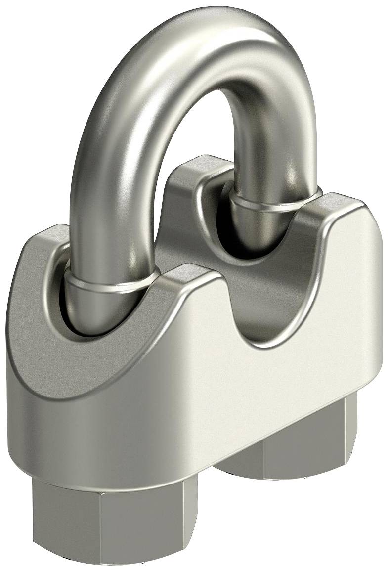 Тримач для троса OBO Bettermann 947 8 V4A 5302182, 10 шт.