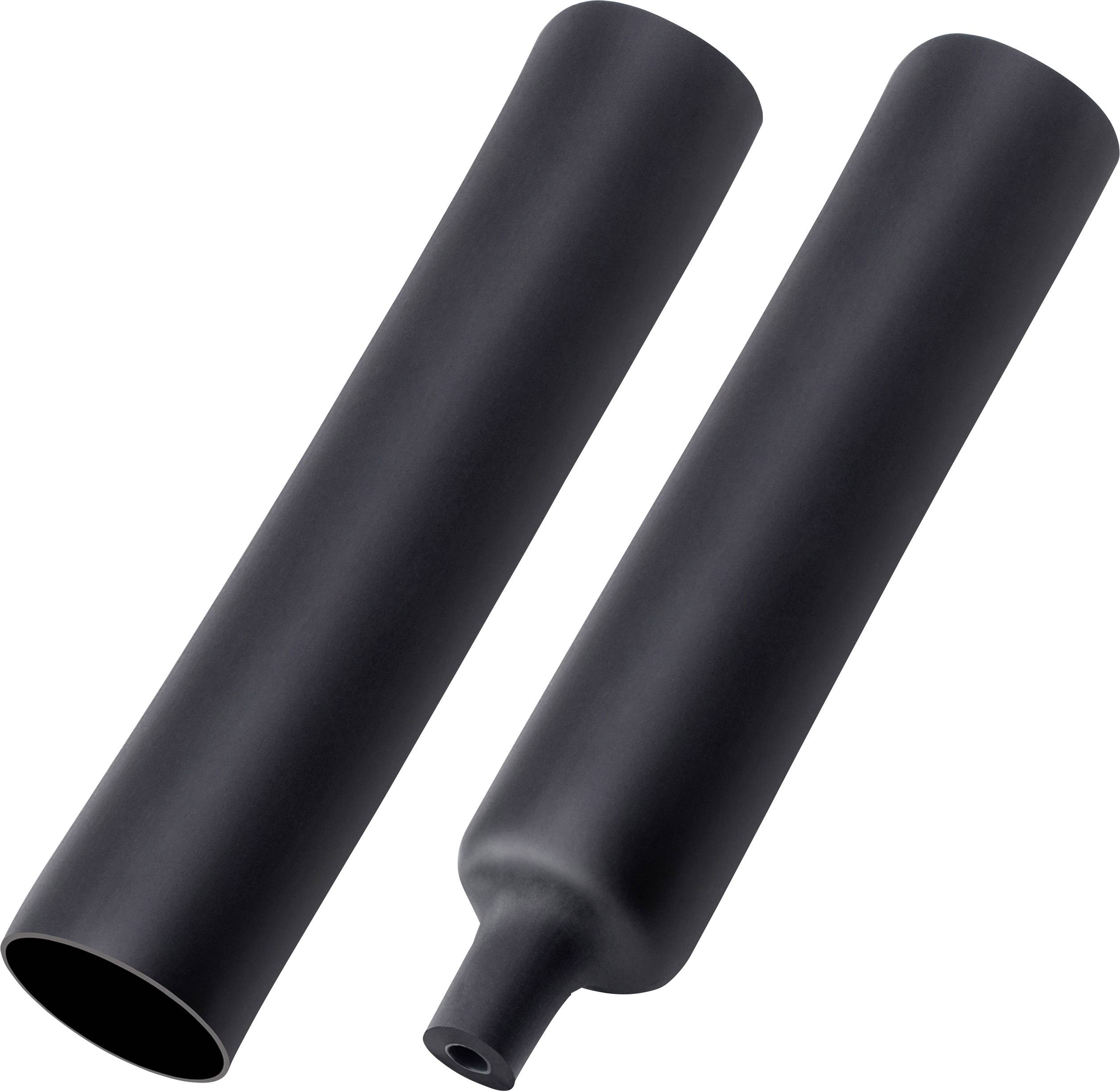 TRU COMPONENTS T1904CA049 ​​​​Трубка термоусадочна з клеєм, 6:1, від 44,40 мм до 7,40 мм, 1 шт.