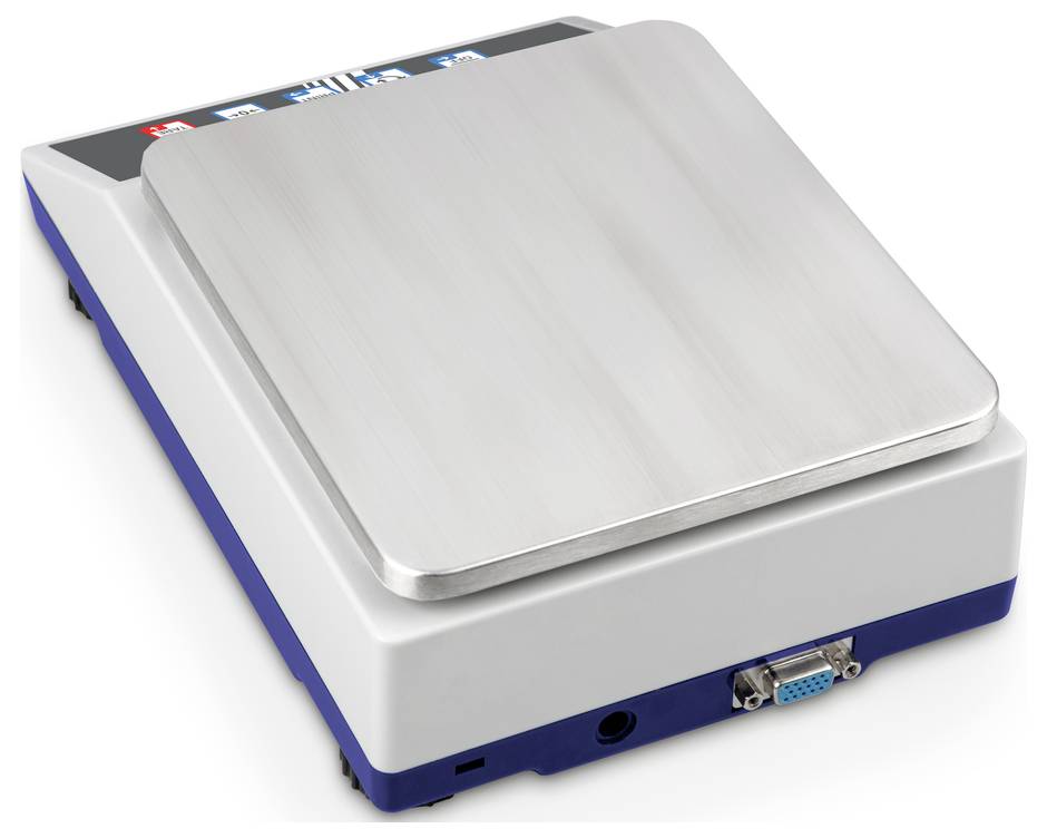 Калібрування прецизійних ваг Kern PCB 10000-1+C (DAkkS) Діапазон вимірювання макс. 10 кг Ціна поділу 0,1 г від мережі, батарея, ак