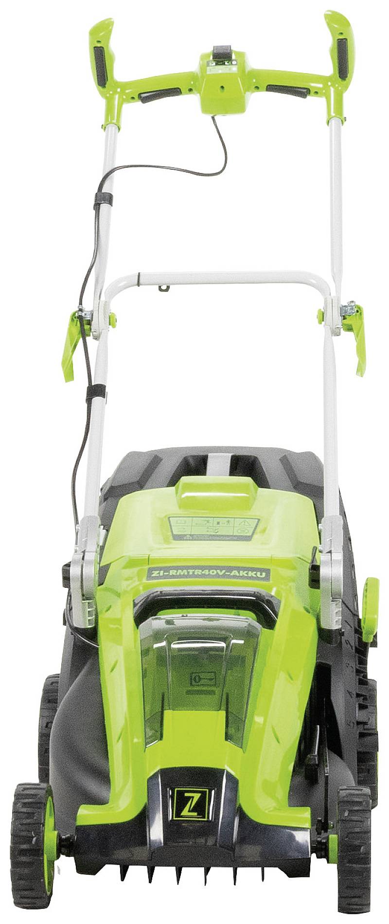 Бездротова газонокосарка Zipper ZI-CRM40V-AKKU без акумулятора 40 В, максимальна ширина скошування 37 см