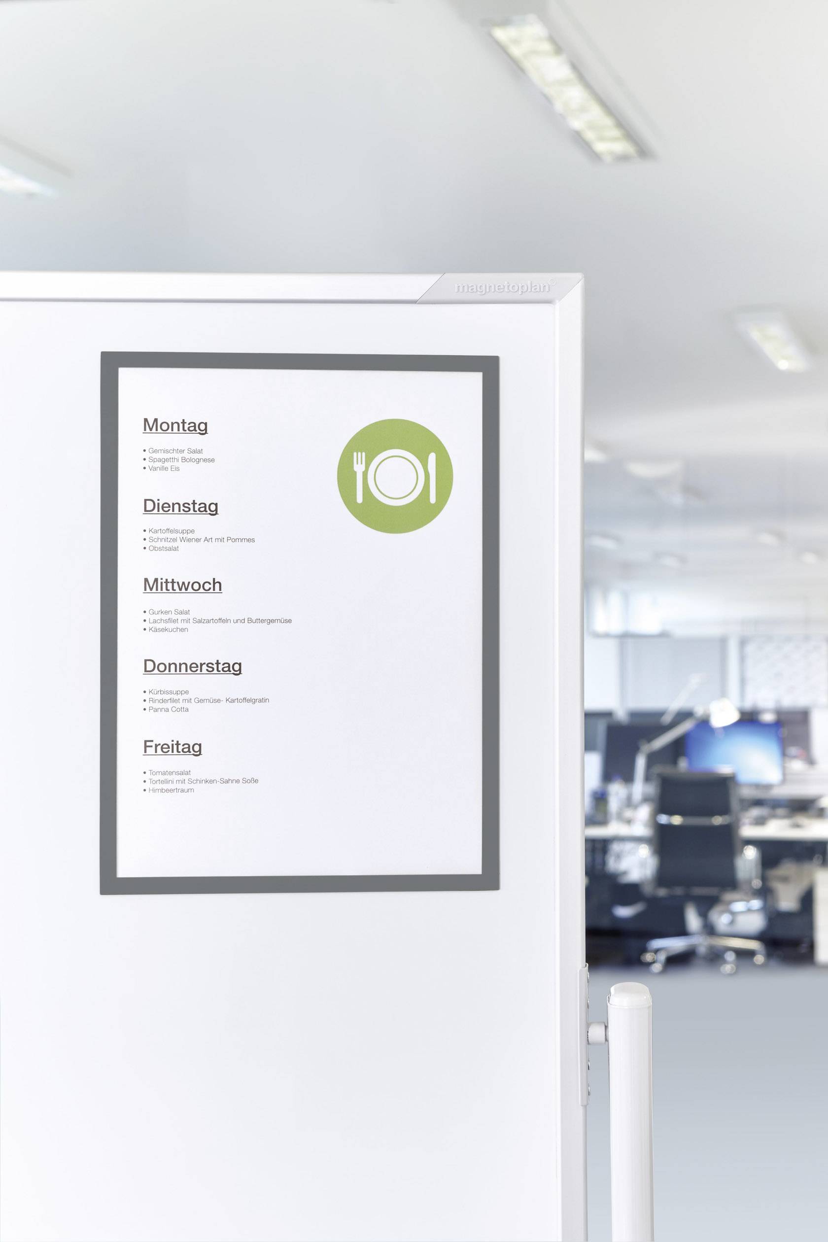 Магнітна рамка Magnetoplan 1130301 сірого кольору