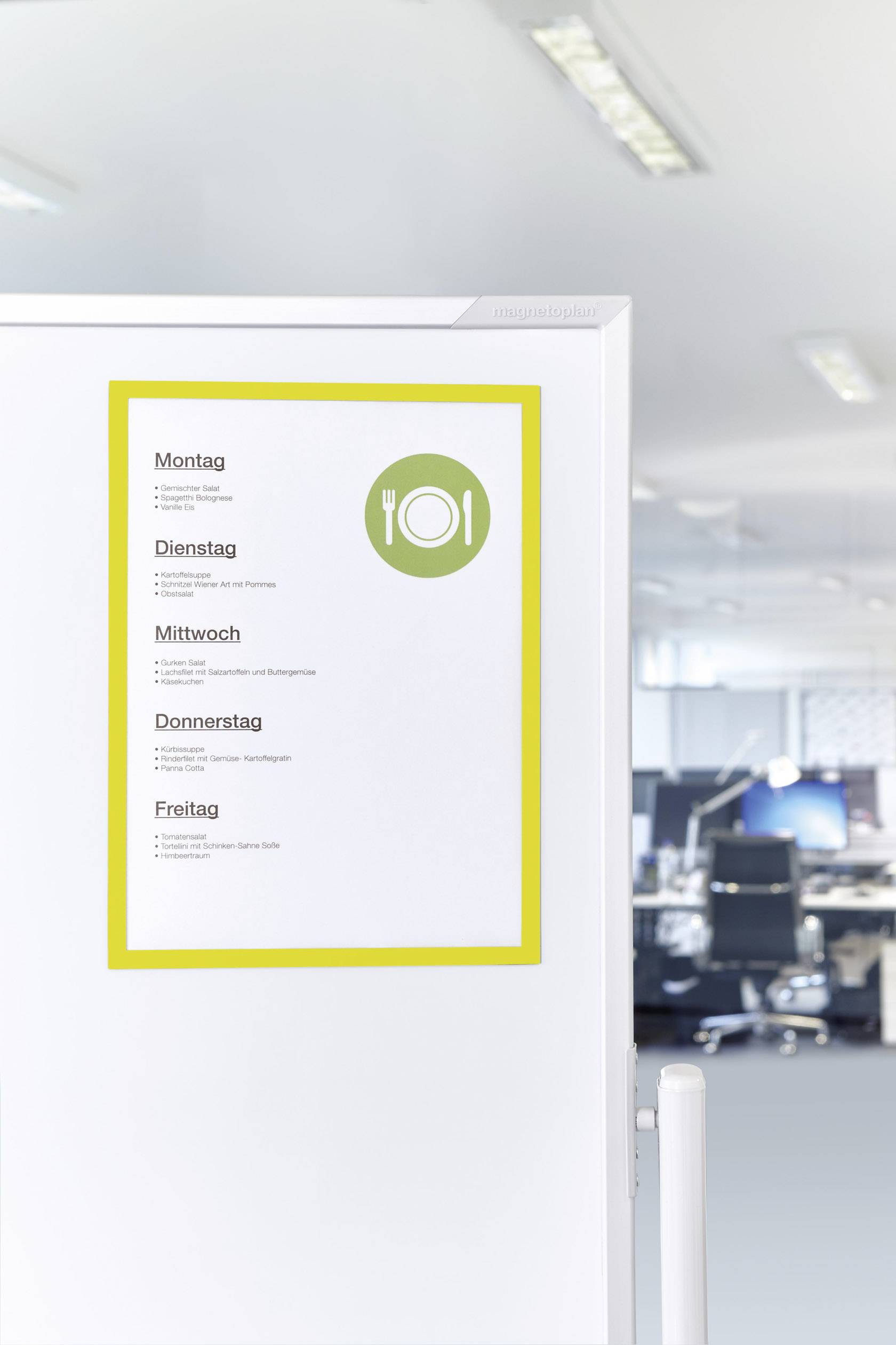 Магнітна рамка Magnetoplan 1130302 жовта