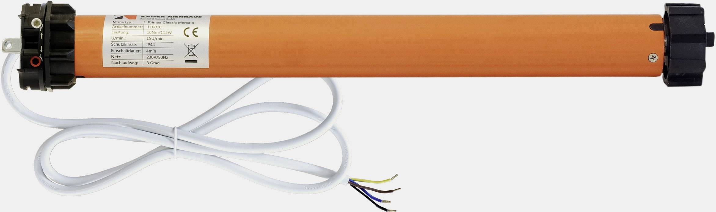 Трубчастий двигун Kaiser Nienhaus 110010 60 мм 10 Нм