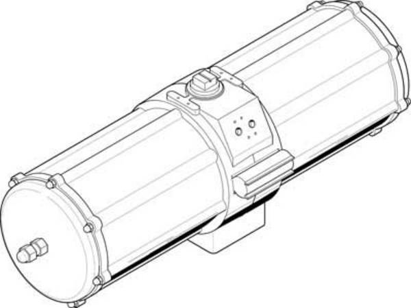 FESTO Napęd obrotowy 549693 DAPS-2880-090-RS1-F16 Materiał obudowy: kute aluminium 1 szt.