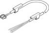 FESTO 572576 Kabel połączeniowy czujnika/aktuatora NEBS-L1G4-K-2.5-LE4, piny: 4, 2.50 m, 1 szt.