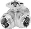 Zawór kulkowy, standardowy FESTO VZBM-11/4-RP-40-F-3L-F0405-B2B3 4451863