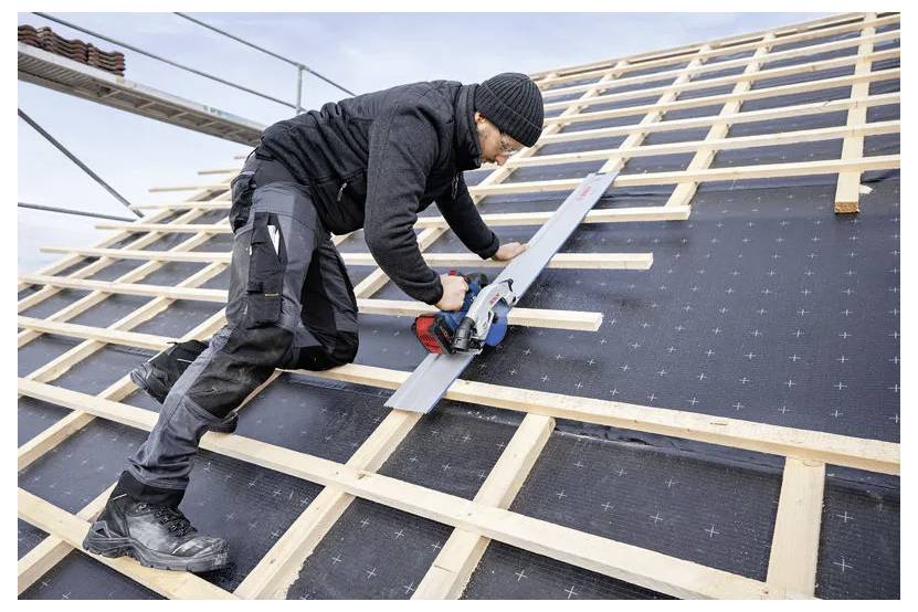 Акумуляторна дискова пилка Bosch Professional GKS 18V-57 G 18 V Максимальна глибина різання (90°) 57 мм