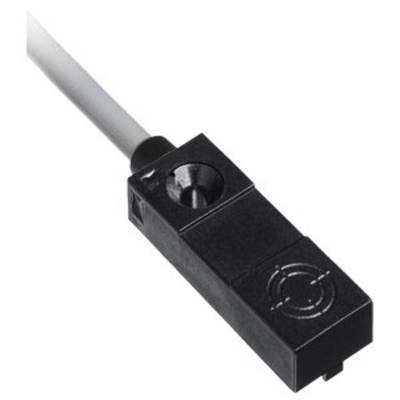 Czarny sensor pola magnetycznego z przewodem, przeznaczony do wykrywania pól magnetycznych w zastosowaniach przemysłowych.