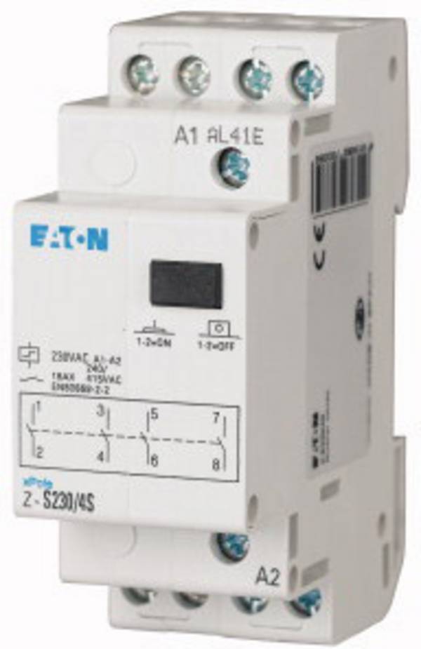 Przełącznik przepięciowy szyna Eaton Z-S230/4S 4 NO 230 V/AC 16 A sztuka 1 szt.