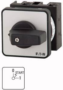 Eaton 086378 T0-2-15120/E Przełącznik fazy, pomocniczy do montażu z przodu blokada 1 x 45 ° 1 szt.