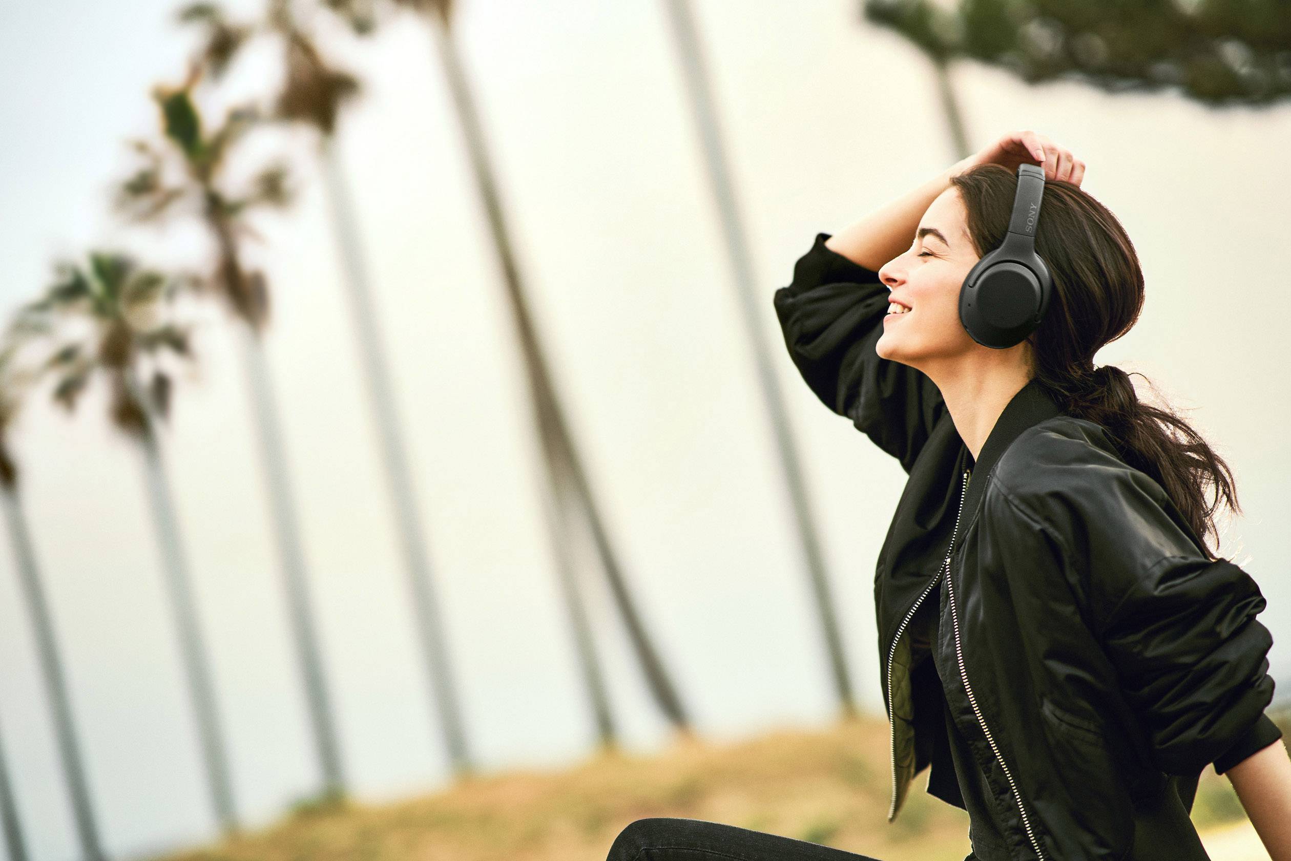Słuchawki Over Ear Sony WH-XB900N Bluetooth®, przewodowa czarny