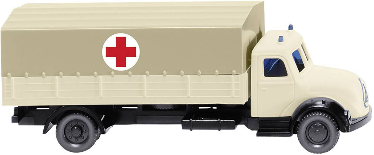 Wiking 094904 N Magirus Deutz Модель вантажівки з плоскою платформою Система контролю аварій