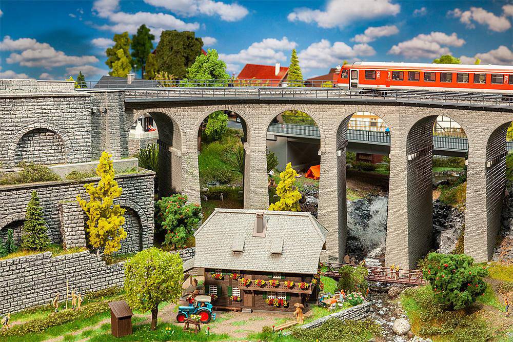 Комплект віадука Faller 120466 H0 (Д x Ш x В) 568 x 230 x 262 мм