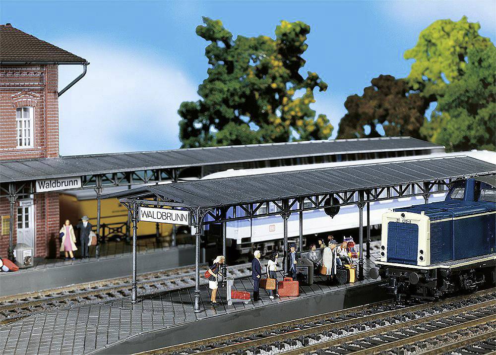 Набір для лазерного різання Faller 120204 H0 2 платформи 1 шт.