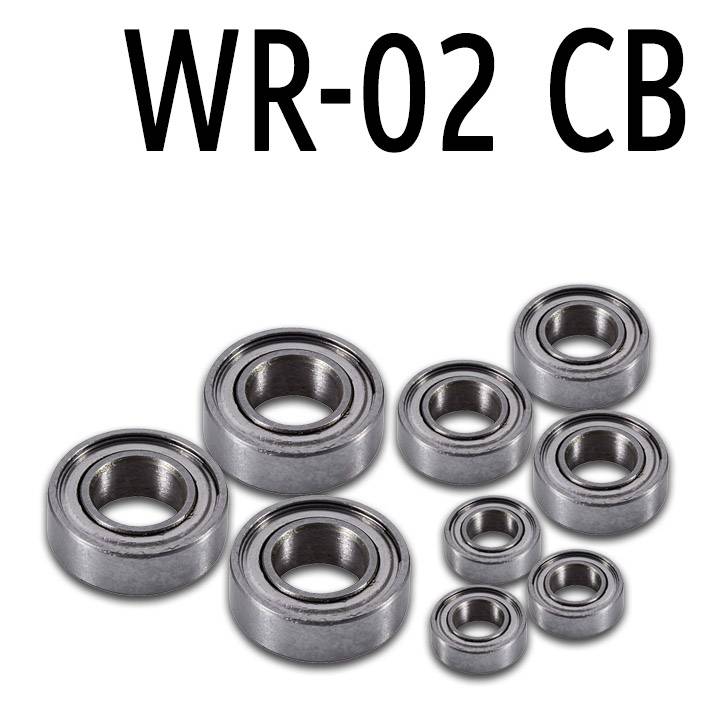 Комплект кулькових підшипників для Tamiya WR-02 CB Reely 2099987924, 1 шт.