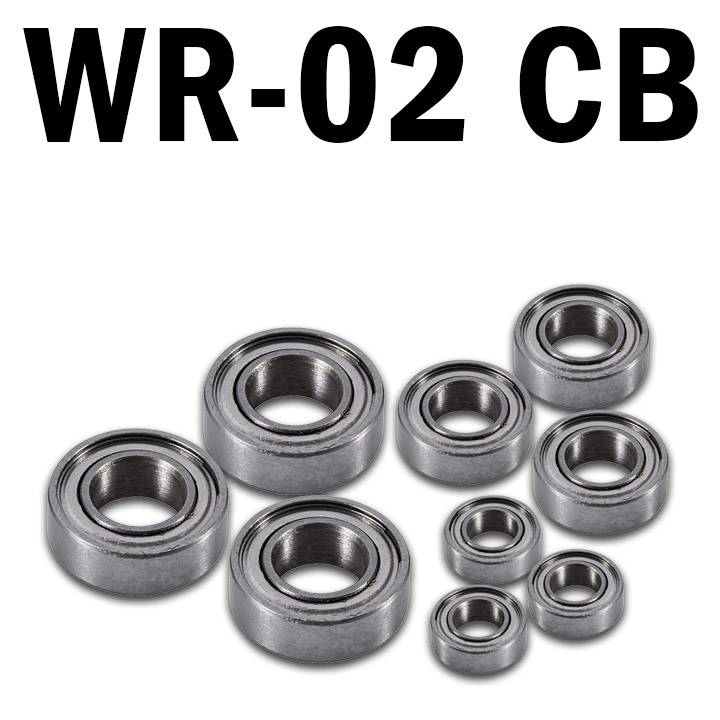 Комплект кулькових підшипників для Tamiya WR-02 CB Reely 2099987924, 1 шт.