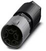 Phoenix Contact 1410386 Złącze męskie QPD P 4PE6,0 9-14 BK, 1 szt.