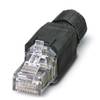Phoenix Contact VS-08-RJ45-5-Q/IP20 BK złącze męskie proste RJ45 Phoenix Contact VS-08-RJ45-5-Q/IP20 BK 1658008 złącze męskie proste Ilość pinów 8 czarny 1 szt.