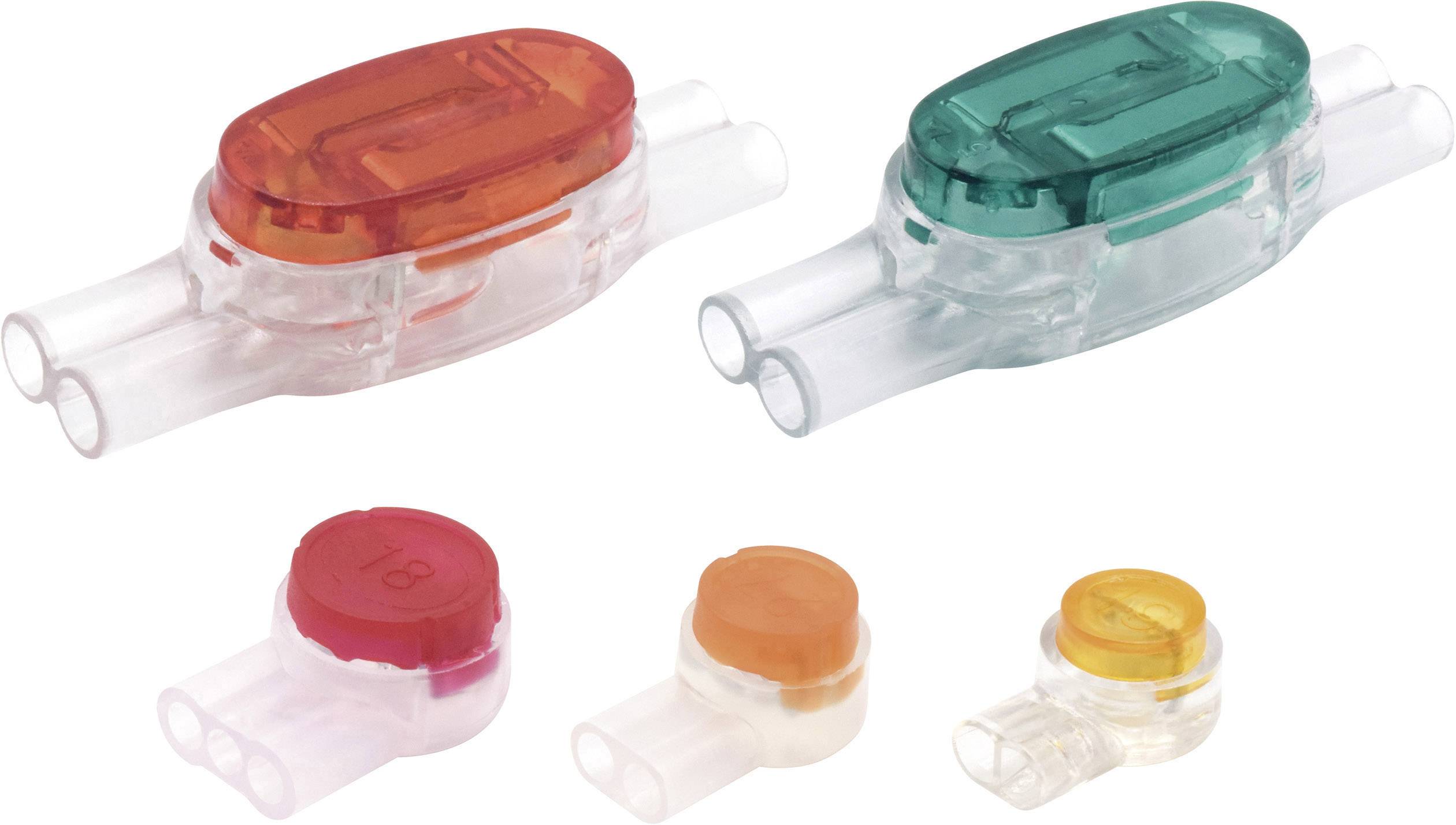 Quadrios 1905C140 Однопровідний роз'єм гнучкий: - фіксований: - Кількість контактів: 2, 3, 4 25 частин жовтий, червоний, синій