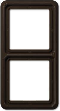 Jung 2 x Чохол для рамки коричневий CD582BR 1 шт.