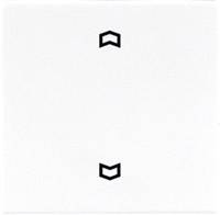 Jung 1 x Кришка вимикача жалюзі, Вимикач/кнопка жалюзі білий LS990PWW 1 шт.