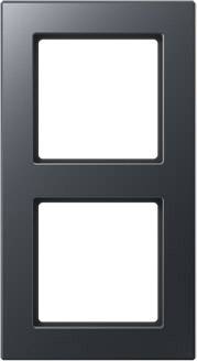 Jung 2 x Рамка антрацит AC582BFANM 1 шт.