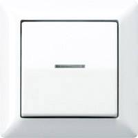 Jung 1 х Кнопка Білосніжна кнопка AS590KO5WW 1 шт.